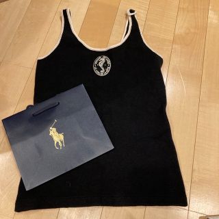 ポロラルフローレン(POLO RALPH LAUREN)のラルフローレン　ニットキャミソール　美品(キャミソール)