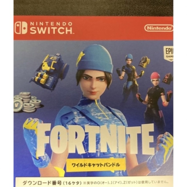 【実績有】NintendoSwitch フォートナイト　ワイルドキャットバンドル