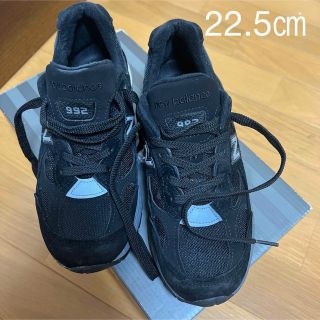 ニューバランス(New Balance)のNew Balance M992BL BLACK(スニーカー)