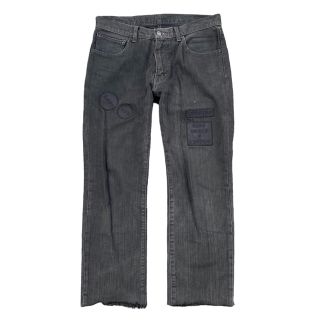 ナンバーナイン(NUMBER (N)INE)のNUMBER (N)INE boot cut patchwork denim (デニム/ジーンズ)