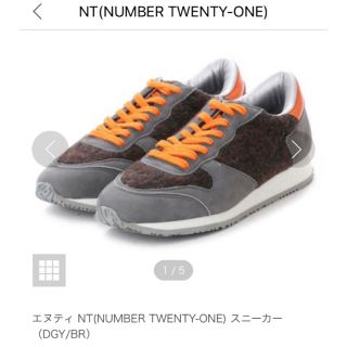 ナンバートゥエンティワン(No. 21)のエヌティ NT(NUMBER TWENTY-ONE) スニーカー 22.5センチ(スニーカー)