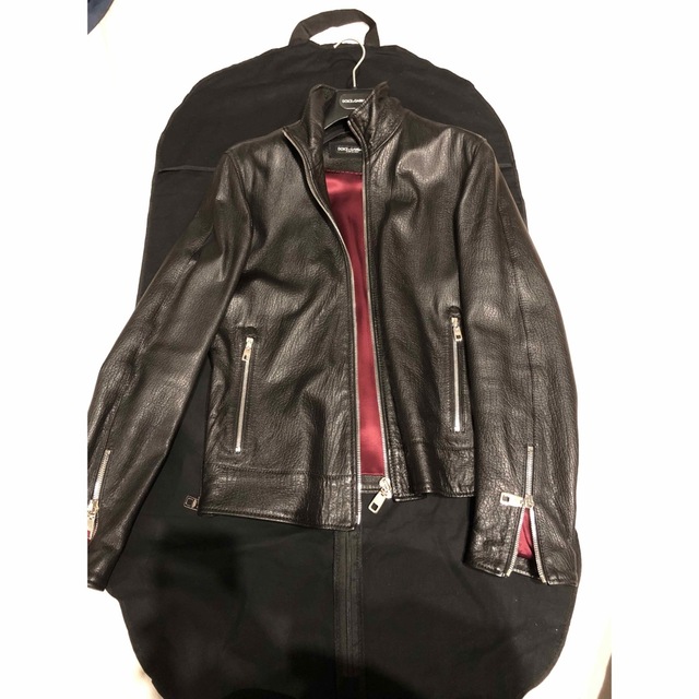18AW ドルチェ&ガッバーナ レザージャケット44-