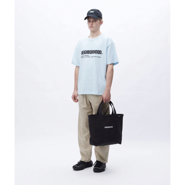 NEIGHBORHOOD(ネイバーフッド)のNEIGHBORHOOD L.L.BEAN BLACK TOTE BAG M メンズのバッグ(トートバッグ)の商品写真