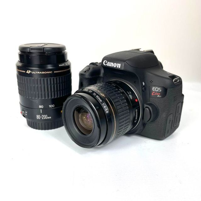 初心者セット】Canon EOS Kiss X8i レンズセット スマホ転送可の通販
