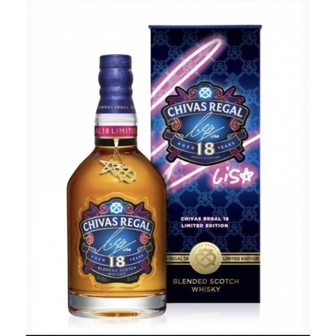 CHIVASREGAL18国内未発売 CHIVAS × LISA シーバスリーガル18年BLACKPINK