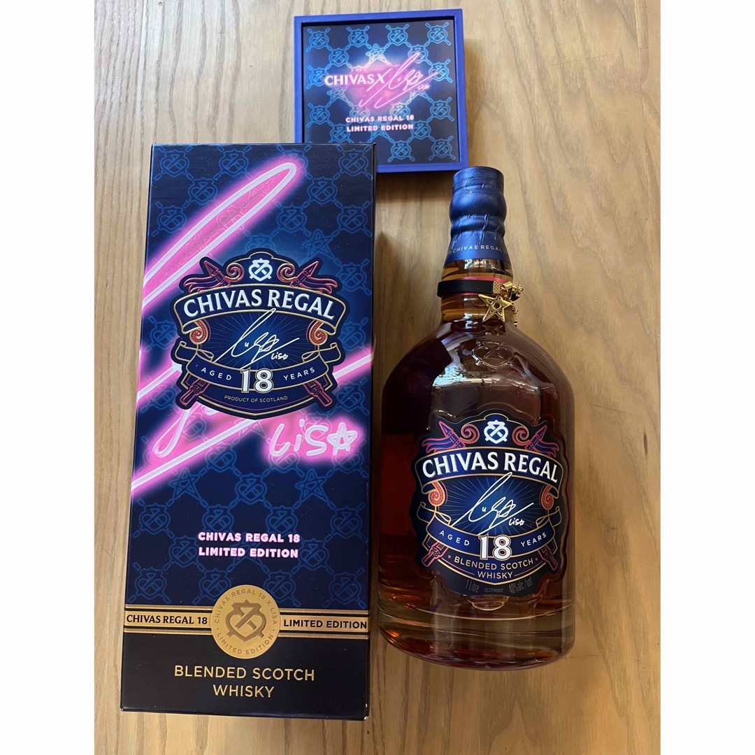 国内未発売 CHIVAS × LISA シーバスリーガル18年BLACKPINKの通販 国内未発売 CHIVAS × LISA シーバスリーガル18年BLACKPINKの通販