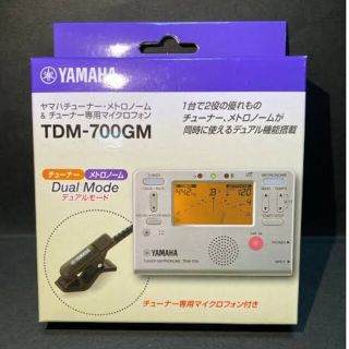 ヤマハ(ヤマハ)のYAMAHA ヤマハ TDM-700GM チューナーメトロノーム マイク付き(その他)