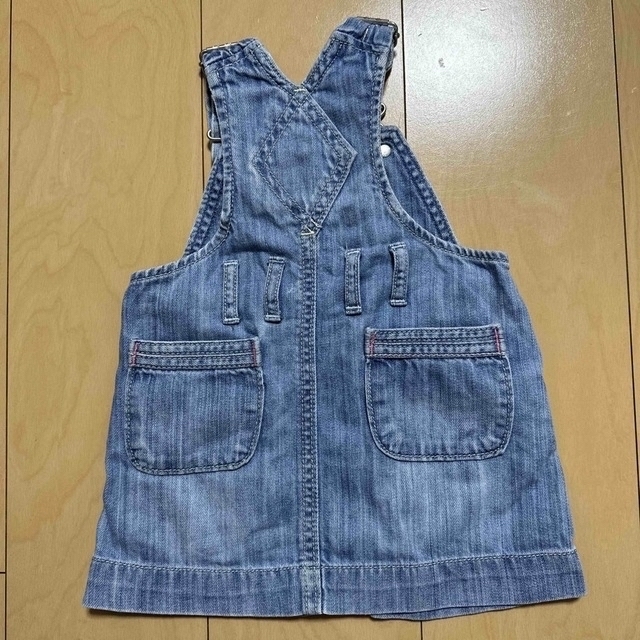 babyGAP(ベビーギャップ)のbabyGAP  80cm女の子 刺繍ワンピース キッズ/ベビー/マタニティのベビー服(~85cm)(ワンピース)の商品写真