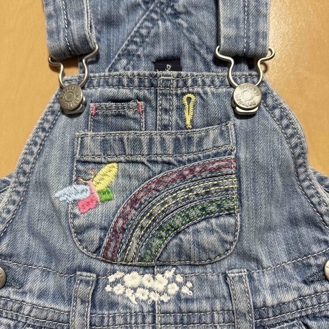 babyGAP(ベビーギャップ)のbabyGAP  80cm女の子 刺繍ワンピース キッズ/ベビー/マタニティのベビー服(~85cm)(ワンピース)の商品写真