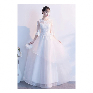 ウェディングドレス 二次会ドレス 結婚式 プリンセスラインドレス(ウェディングドレス)