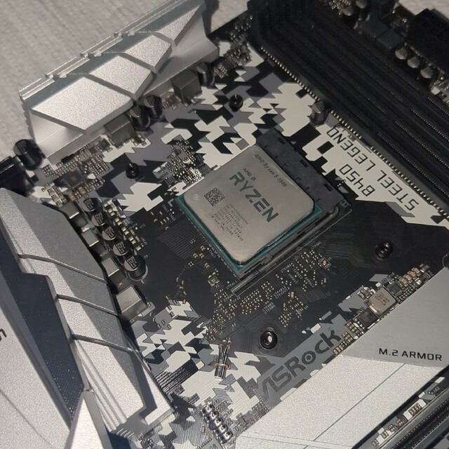 ASRock B450 Steel Legend 動作確認済み　ジャンク品