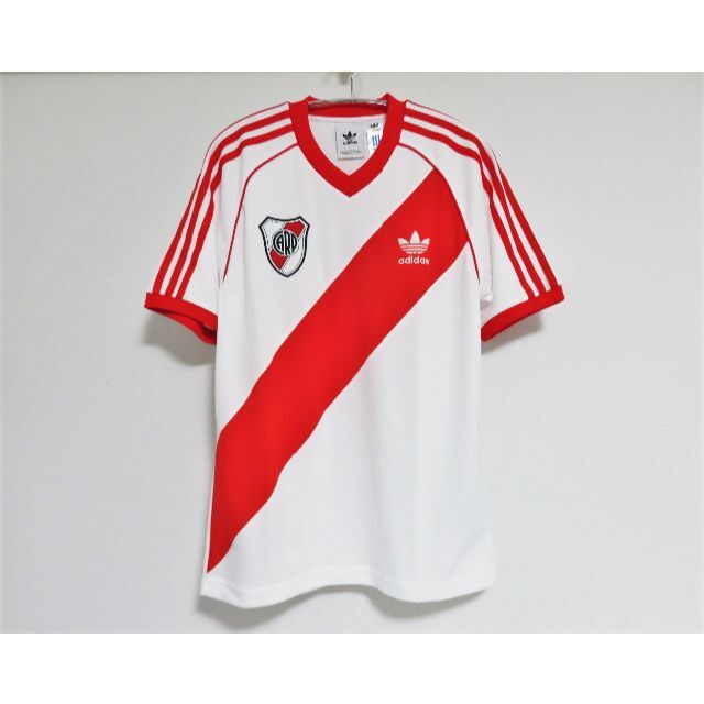 adidas(アディダス)のadidas Originals RIVER PLATE 85 JERSEY M メンズのトップス(Tシャツ/カットソー(半袖/袖なし))の商品写真