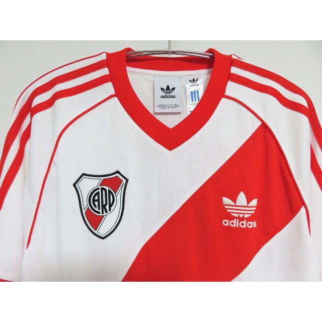 adidas(アディダス)のadidas Originals RIVER PLATE 85 JERSEY M メンズのトップス(Tシャツ/カットソー(半袖/袖なし))の商品写真