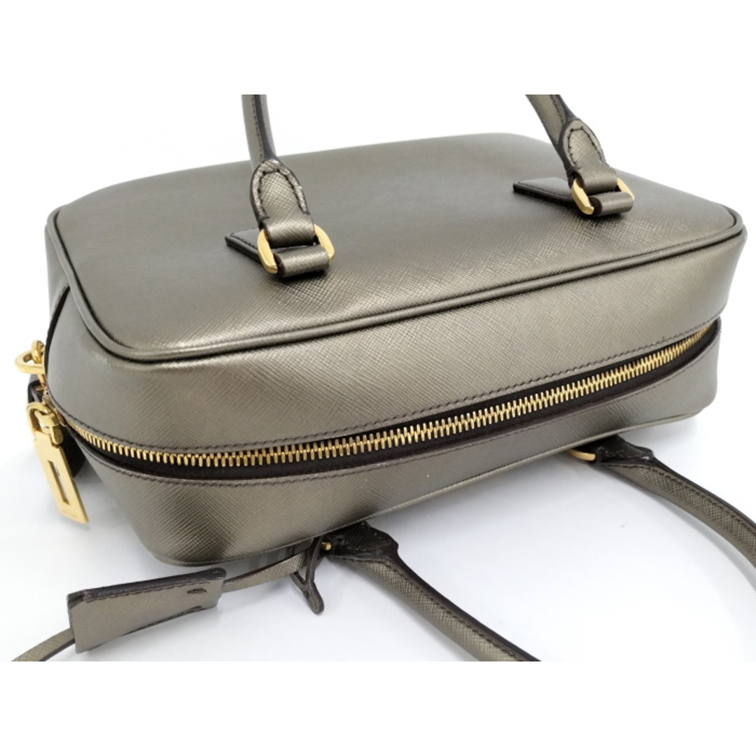 PRADA - PRADA ハンドバッグ ミニボストンバッグ レザー PRADA - PRADA ハンドバッグ ミニボストンバッグ レザー