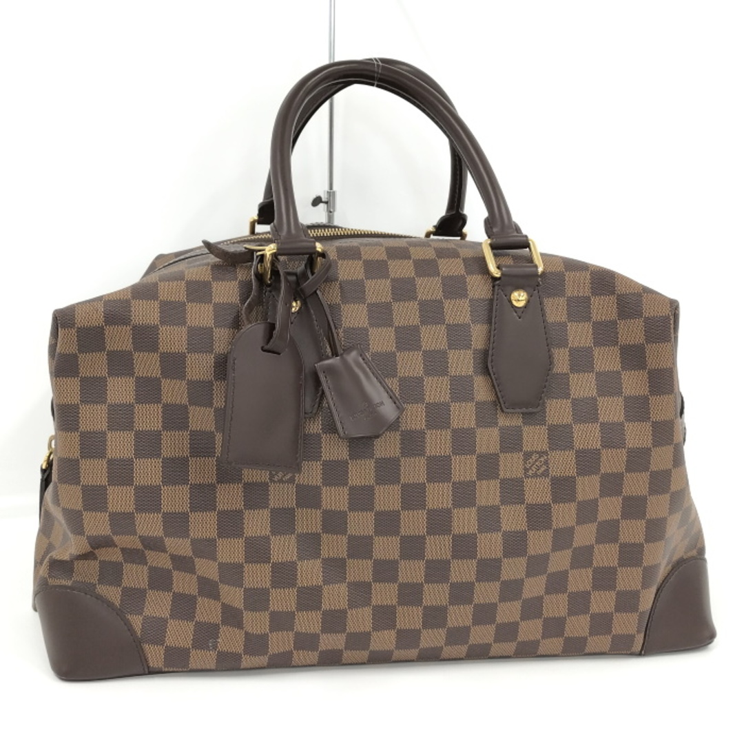 LOUIS VUITTON ヴァスラブ ボストンバッグ ダミエ エベヌ LOUIS VUITTON ヴァスラブ ボストンバッグ ダミエ エベヌ