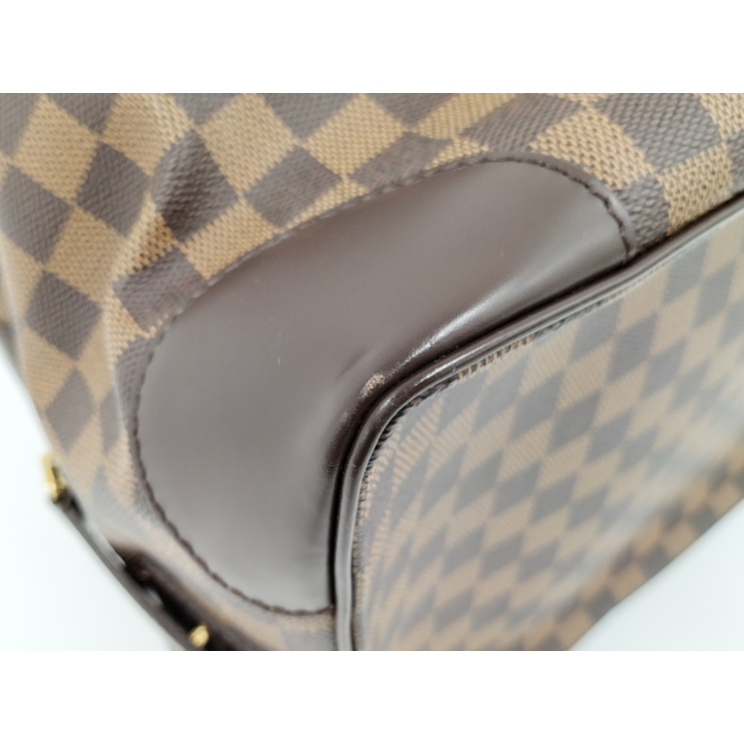 LOUIS VUITTON ヴァスラブ ボストンバッグ ダミエ エベヌ LOUIS VUITTON ヴァスラブ ボストンバッグ ダミエ エベヌ