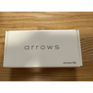 フジツウ(富士通)のFCNT arrows We FCG01 ブラック(スマートフォン本体)