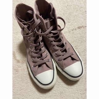 オールスター(ALL STAR（CONVERSE）)のコンバース　ハイカット　スニーカー　セピア(スニーカー)