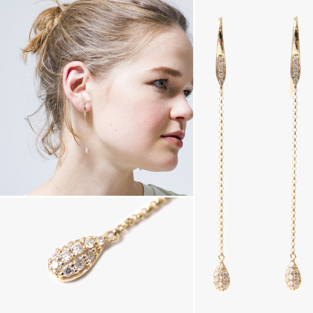 Ron Herman bettina javaheri ダイヤモンドピアス Ron Herman bettina javaheri ダイヤモンドピアス