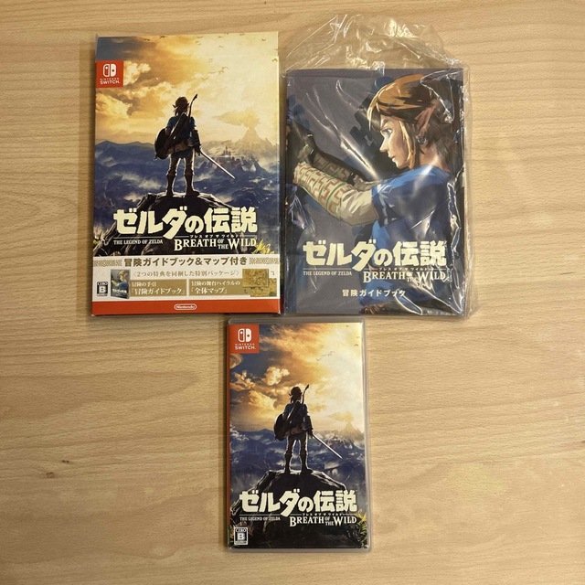 ゼルダの伝説 ブレス オブ ザ ワイルド ～冒険ガイドブック＆マップ付き～（数量