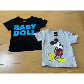 ベビードール(BABYDOLL)の【向日葵様専用】BABYDOLL 半袖Tシャツ 80サイズ 2枚(Ｔシャツ)