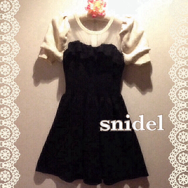 SNIDEL - 大人気のニットワンピ♪♪
