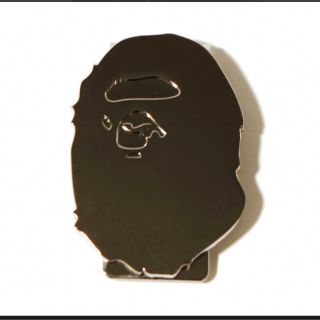 アベイシングエイプ(A BATHING APE)のAPE HEAD MONEY CLIP SILVER(マネークリップ)