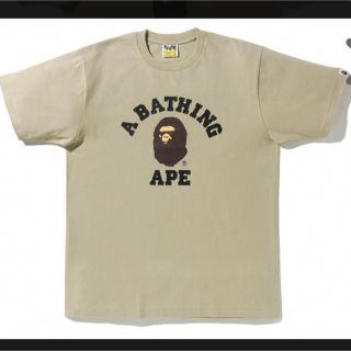 アベイシングエイプ(A BATHING APE)のA BATHING APE COLLEGE TEE 2XL(Tシャツ/カットソー(半袖/袖なし))