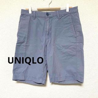 ユニクロ ショートパンツ(メンズ)(ブルー・ネイビー/青色系)の通販