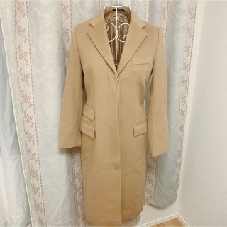 美品】GUCCI チェスターコート ウール カシミヤ ベージュ*-
