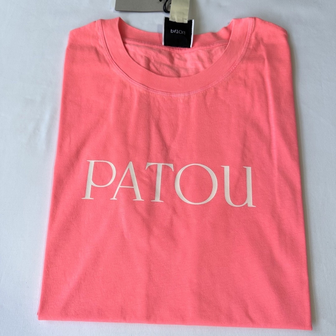 PATOU - 新品未着用 ピンクM PATOU オーガニックコットン パトゥロゴT