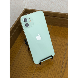 アイフォーン(iPhone)の美品 iPhone12 ミントグリーン SIMフリー Apple(スマートフォン本体)