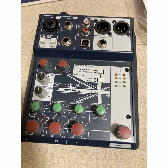 Soundcraft Notepad-5 アナログミキサー