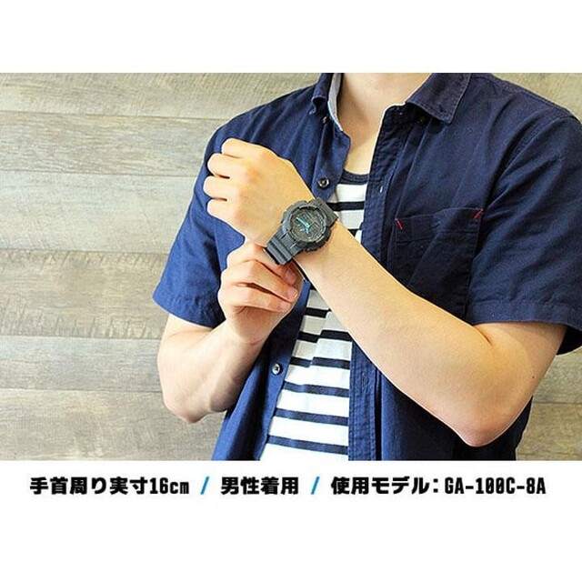 G-SHOCK(ジーショック)の美品 ジーショック G-SHOCK CASIO メンズ GA-100C-8A メンズの時計(腕時計(デジタル))の商品写真