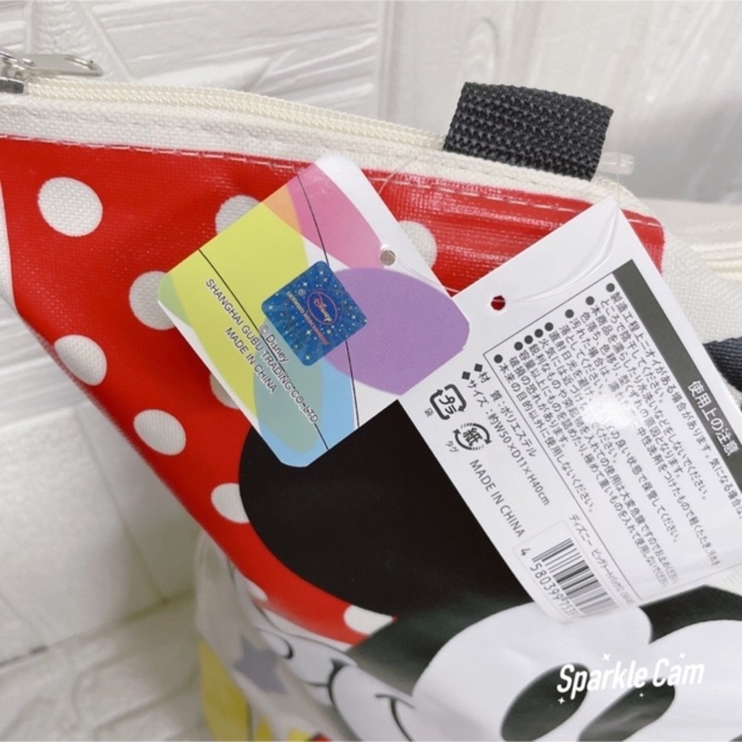 ミッキーマウス(ミッキーマウス)の専用 新品  Disney ミッキーマウス ビッグトートバッグ ファスナー付 レディースのバッグ(トートバッグ)の商品写真
