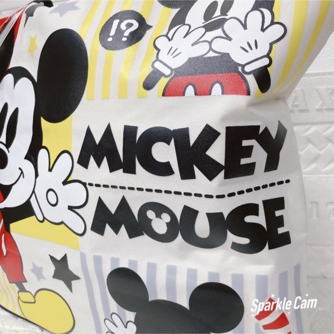 ミッキーマウス(ミッキーマウス)の専用 新品  Disney ミッキーマウス ビッグトートバッグ ファスナー付 レディースのバッグ(トートバッグ)の商品写真