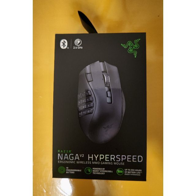 Razer Naga V2 HyperSpeed + エネループPROPC/タブレット
