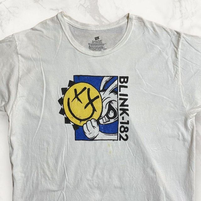 HCV Hanes ブリンク182 BLINK-182　うさぎ　バンド Tシャツ メンズのトップス(Tシャツ/カットソー(半袖/袖なし))の商品写真