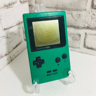 ゲームボーイ(ゲームボーイ)の【レア品】ゲームボーイ ポケット グリーン 任天堂 Nintendo (携帯用ゲーム機本体)