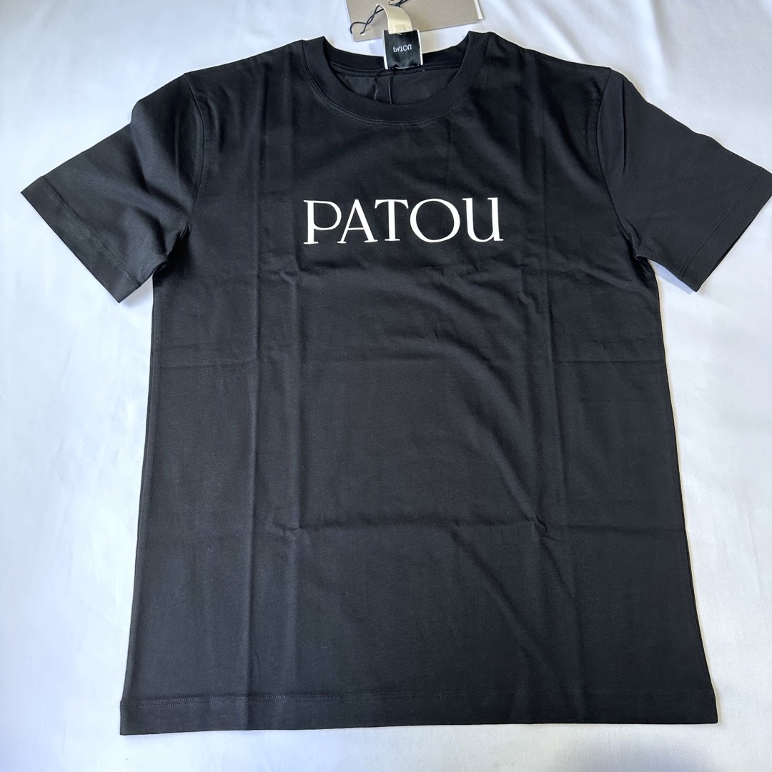 新品未着用 黒S PATOU オーガニックコットン パトゥロゴTシャツ 2