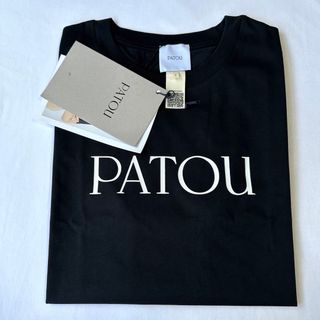 パトゥ(PATOU)の新品未着用 黒S PATOU オーガニックコットン パトゥロゴTシャツ(Tシャツ(半袖/袖なし))