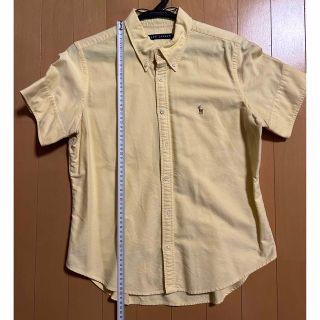 ラルフローレン(Ralph Lauren)のラルフローレン　Ralph Lauren ボタンダウンシャツ　黄色　13号　Ｌ(シャツ/ブラウス(半袖/袖なし))