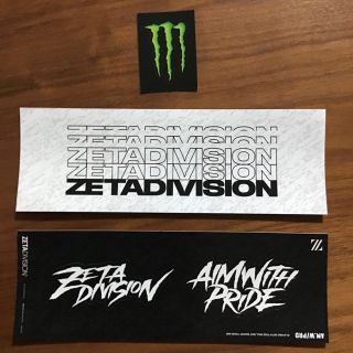 モンスターエナジー(Monster Energy)の【未使用】モンスターエナジー コラボステッカー ×3枚(ステッカー)