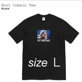 シュプリーム(Supreme)の【L】Supreme Kurt Cobain Tee  black  新品(Tシャツ/カットソー(半袖/袖なし))