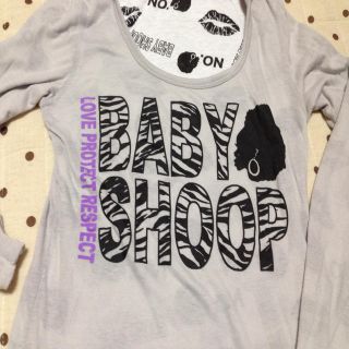 ベイビーシュープ(baby shoop)のフード付き★babyshoop(カットソー(長袖/七分))