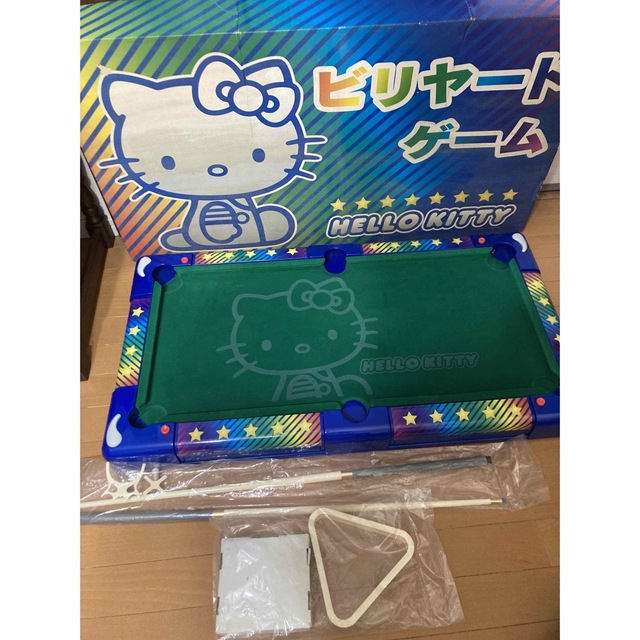 おもちゃ/ぬいぐるみ新品 外箱付きサンリオ ビリヤード ハローキティ キティちゃん レトロ　希少