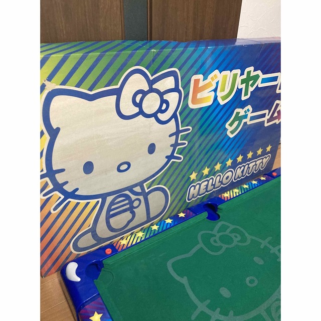 新品 未開封 外箱付きサンリオ ビリヤード ハローキティ キティちゃん レトロ