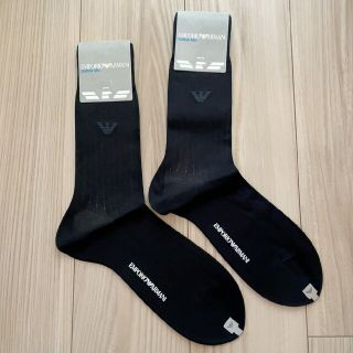 エンポリオアルマーニ(Emporio Armani)のEMPORIO ARMANI エンポリオ アルマーニ ビジネスソックス2足セット(ソックス)