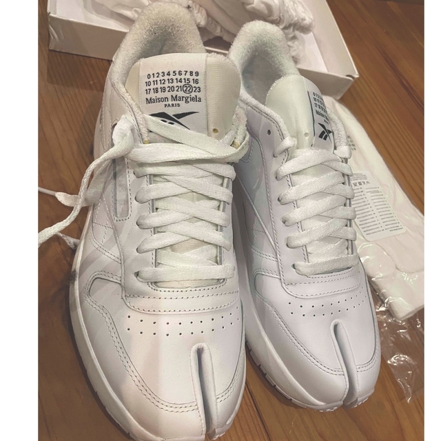 Maison Margiela クラシック レザー タビ ホワイト 27 新品