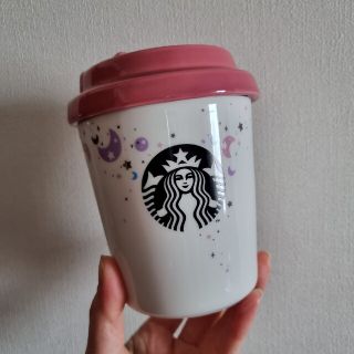 スターバックスコーヒー(Starbucks Coffee)のスタバ ★ ホリデー2019キャニスターリボンリッド(容器)